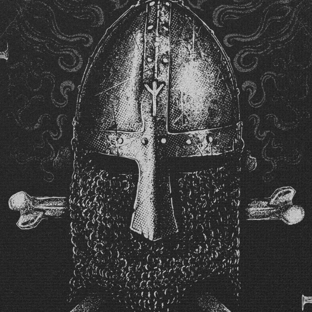 `Norse Helmet' Canvas Print — Pagan Art
