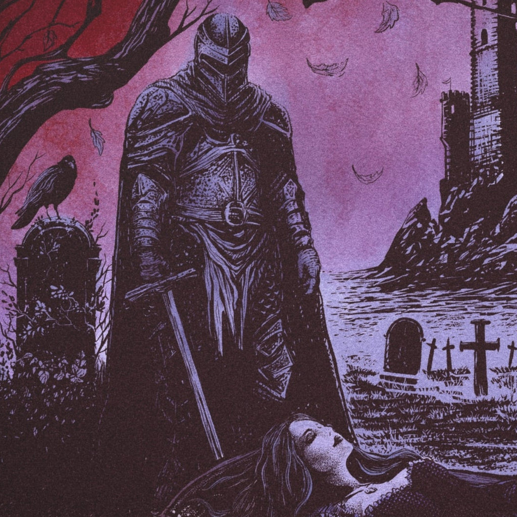 'Blood Bride' — Censored Version | Canvas Print — Dark Fantasy Art