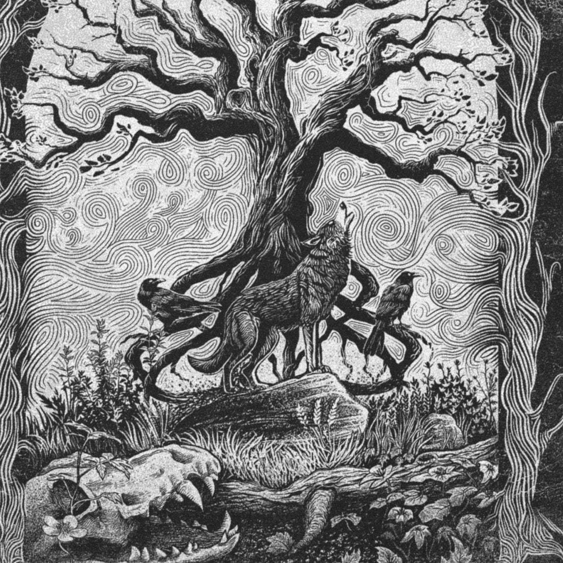`Yggdrasil' Canvas Print — Pagan Art