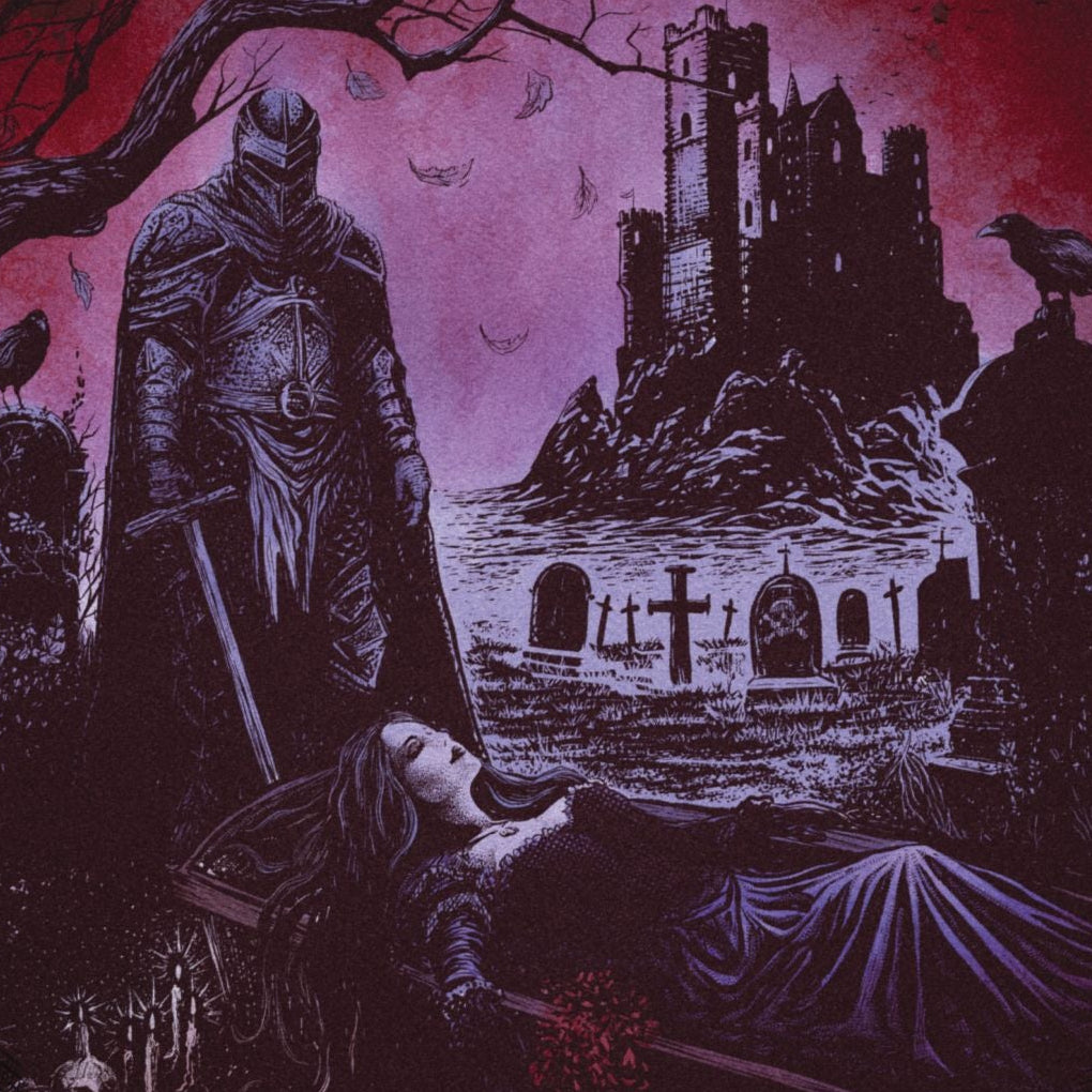 “Blood Bride” Censored Edition — Dark Fantasy Art | Rolled Poster Print