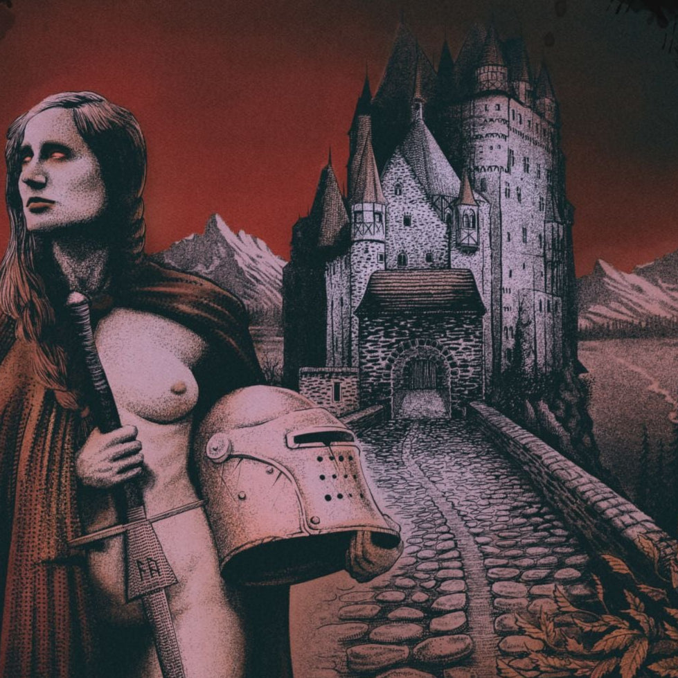 “Lady of the Castle” — Dark Fantasy Art | Rolled Poster Print