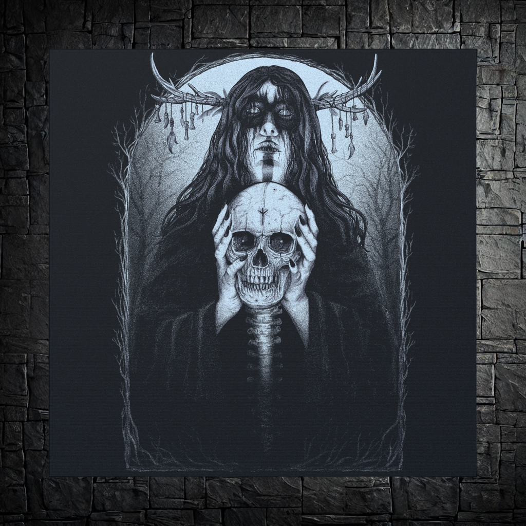 `Pagan Witch' Canvas Print — Pagan Art
