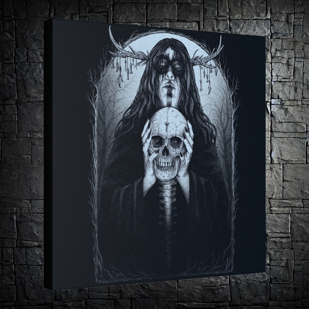 `Pagan Witch' Canvas Print — Pagan Art